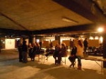 the venue - basement of the Sartiricon - "subway station Theatre"